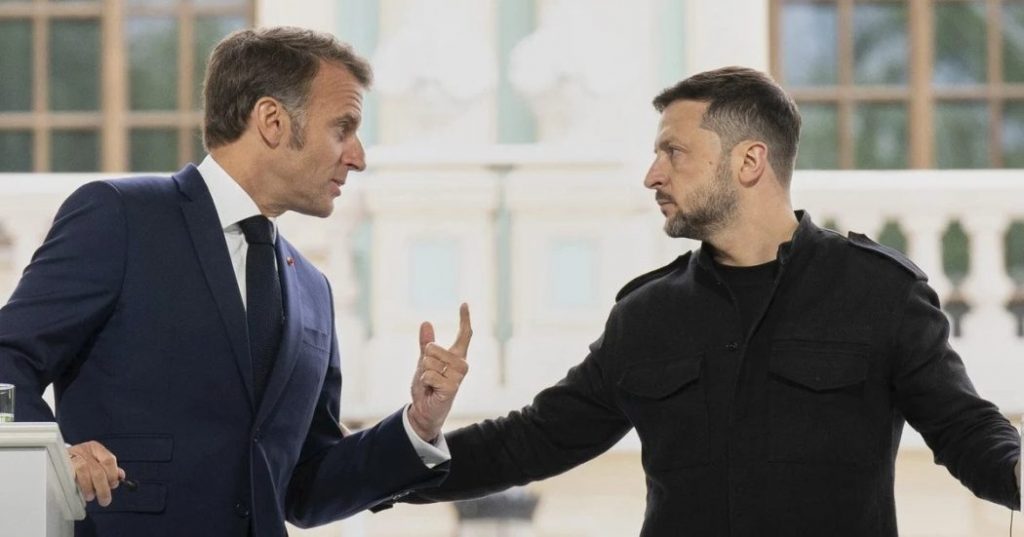 Макрон попередив Зеленського, що США можуть “зрадити Україну” – ЗМІ