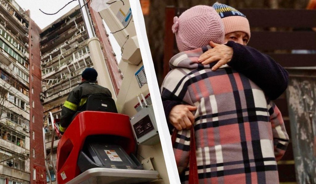 Росія поцілила по 14-поверхівці у Дніпрі: сталася пожежа, багато поранених (фото)